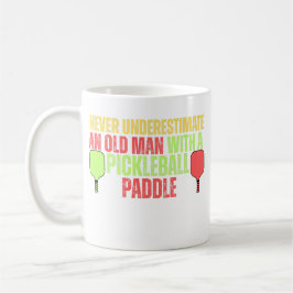Caneca De Café Camisetas engraçadas de Pickleball para homens | P
