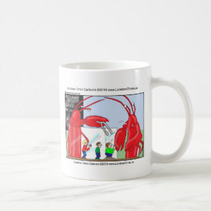 Caneca De Café Camisetas Engraçadas de Restaurante de Lagosta Can