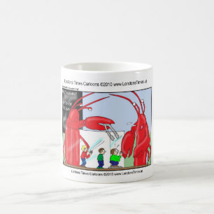 Caneca De Café Camisetas Engraçadas de Restaurante de Lagosta Can