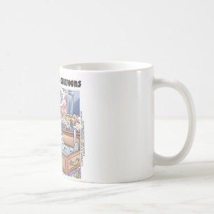Caneca De Café Camisetas engraçadas do funeral do Humpty Dumpty C