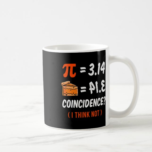 Caneca De Café Camisetas Engraçadas Pi (Direita)