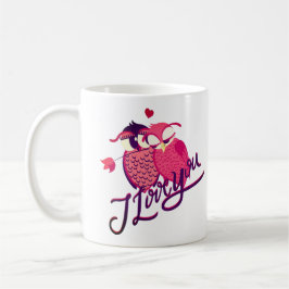 Caneca De Café Camisola de Casal Eu Te Amo