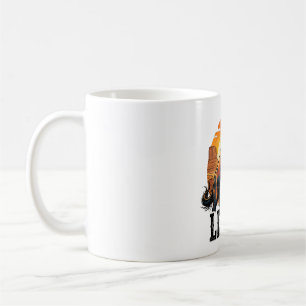 Caneca De Café Camisola Legacy Wild Horse – Pôr do Sol do Canyon