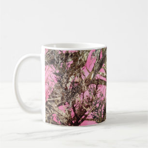 Caneca De Café Camo cor-de-rosa - presentes da camuflagem -