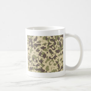 Caneca De Café Camo Pattern
