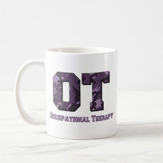 Caneca De Café Camo Roxo