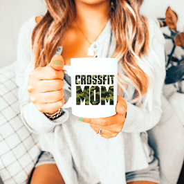 Caneca De Café Camouflage Crossfit Champion Mãe Mug