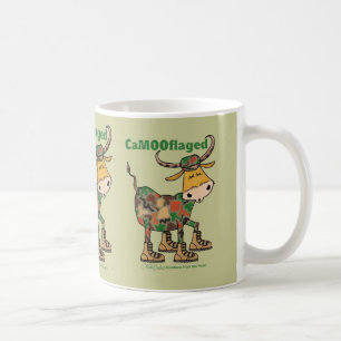 Caneca De Café Camouflauge Bull