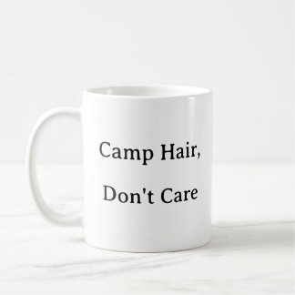 Caneca De Café Camp Hair Mug - Engraçado Presente de Aventura Ext