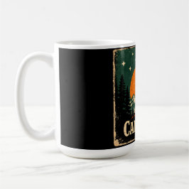 Caneca De Café Camp Life – Outdoor Living Nature Pride