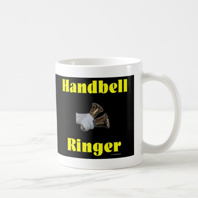 Caneca De Café Campainha do Handbell (Direita)