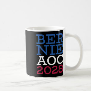 Caneca De Café Campanha Bernie Aoc 2028 - Oliveira da Luta Patrió