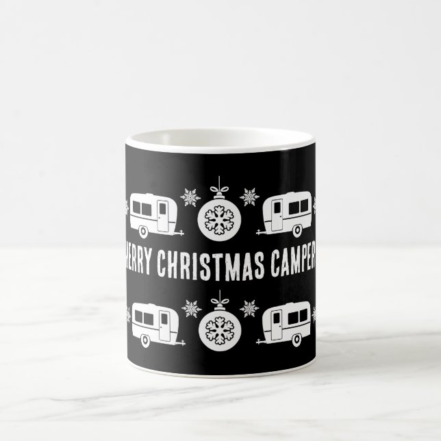 Caneca De Café Campanha Feliz de Natal Caravan (Centro)