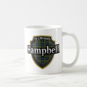 Caneca De Café Campbell Scottish Dynasty Tartan Mugs Cups