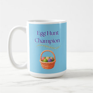 Caneca De Café Campeão da Caça ao Ovo