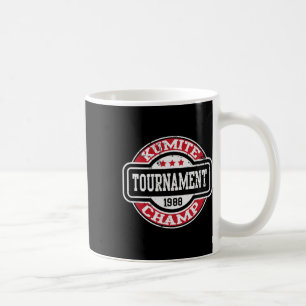 Caneca De Café Campeão de Kumite Cinema de Artes Marciais Kung Fu