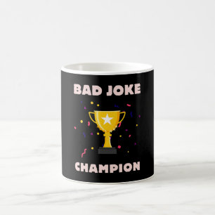 Caneca De Café Campeão de Piada Incorreto