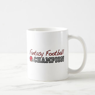 Caneca De Café Campeão do futebol da fantasia