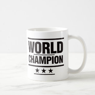 Caneca De Café Campeão do mundo