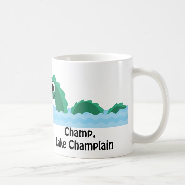 Caneca De Café Campeão, lago Champlain (Direita)