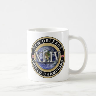 Caneca De Café Campeões do Mundo de Futebol de Nova Orleans 2009