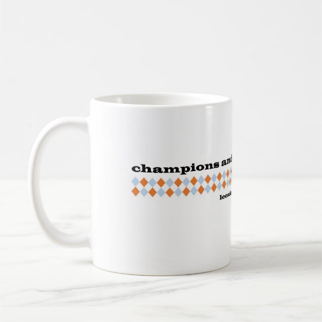 Caneca De Café Campeões e Lunáticos (Esquerda)
