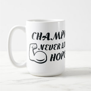 Caneca De Café Campeões Nunca Perdem Esperança