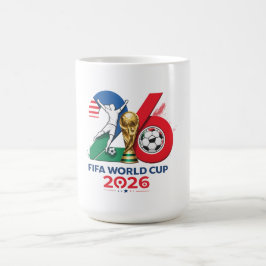 Caneca De Café Campeonato Mundial de Futebol de 2026