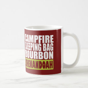 Caneca De Café Campfire Sleing Bag Bourbon Shenandoah