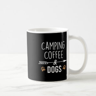 Caneca De Café Camping Café E Cães Caminhantes Divertidos Homens 