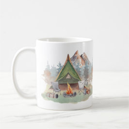 Caneca De Café Camping Life