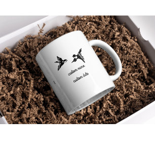 Caneca De Café Camping Mug personalizado, presentes para marido