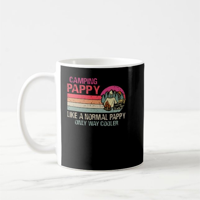 Caneca De Café Camping Pappy Como Uma Papinha Normal Só Muito Mai (Esquerda)