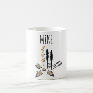 Caneca De Café Camping personalizado Classic Mug