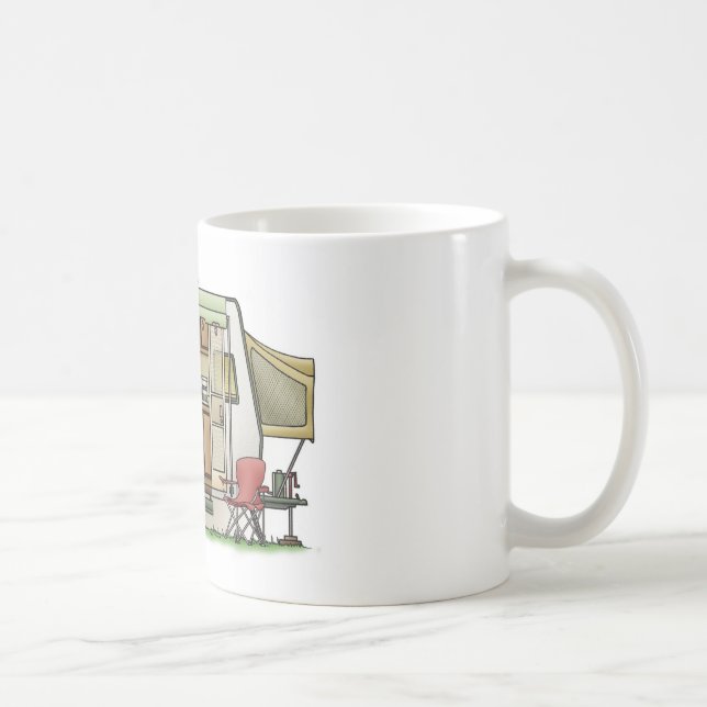 Caneca De Café Campista expansível do reboque de Hybred (Direita)