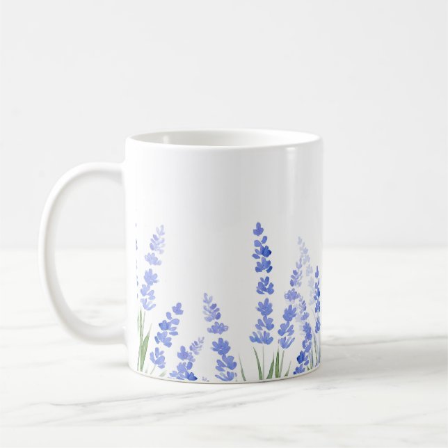 Caneca De Café Campo da Lavanda 2 (Esquerda)