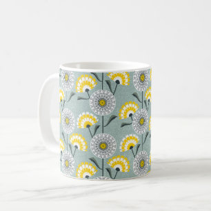 Caneca De Café Campo Dandelions