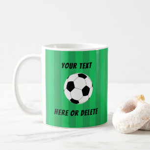 Caneca De Café Campo de bola de futebol