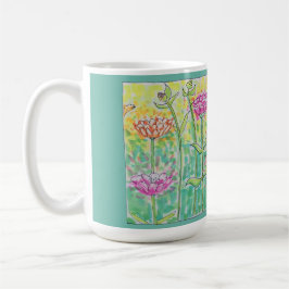 Caneca De Café Campo de Flores