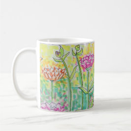 Caneca De Café Campo de Flores