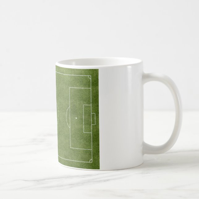 Caneca De Café Campo de futebol (Direita)