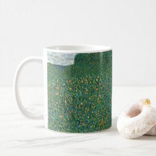 Caneca De Café Campo de Papoulas por Gustav Klimt, Arte Novo Vint