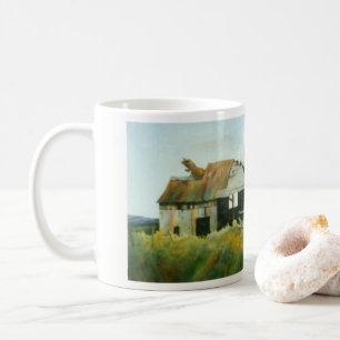 Caneca De Café Campo de silo de galeria de iões de galeria