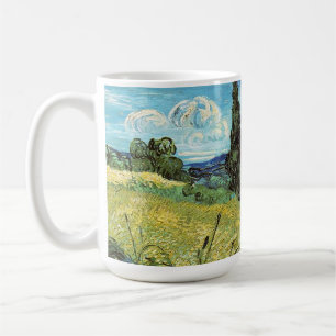 Caneca De Café Campo de trigo verde Vincent van Gogh