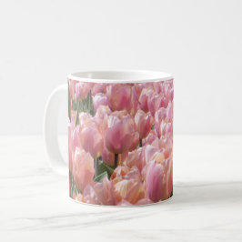 Caneca De Café Campo Tulip Rosa