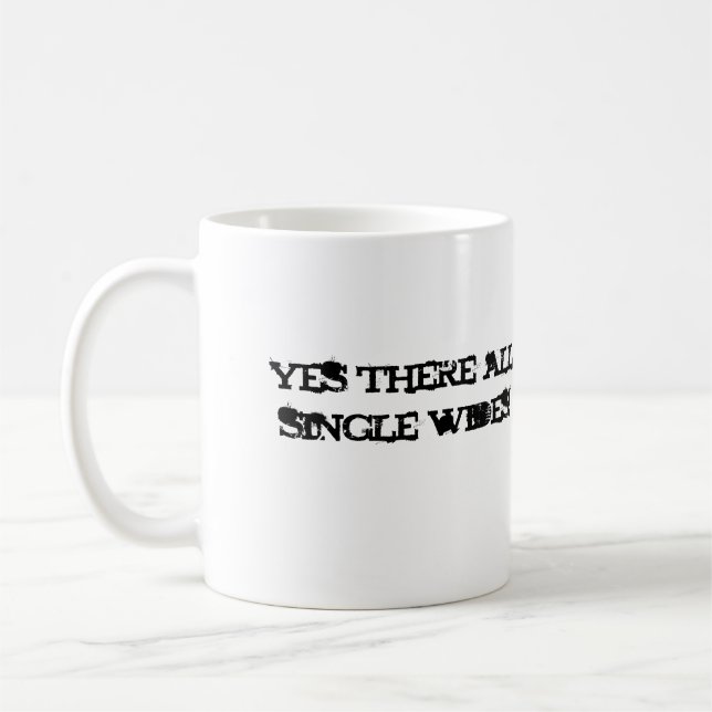 Caneca De Café campónio-mansão, sim lá tudo wides do solteiro! (Esquerda)