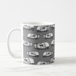 Caneca De Café Campos - Cinza Café Mug