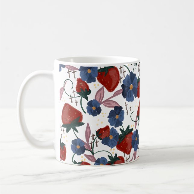 Caneca De Café Campos de Morangos (Esquerda)