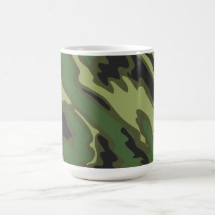Caneca De Café Camuflagem