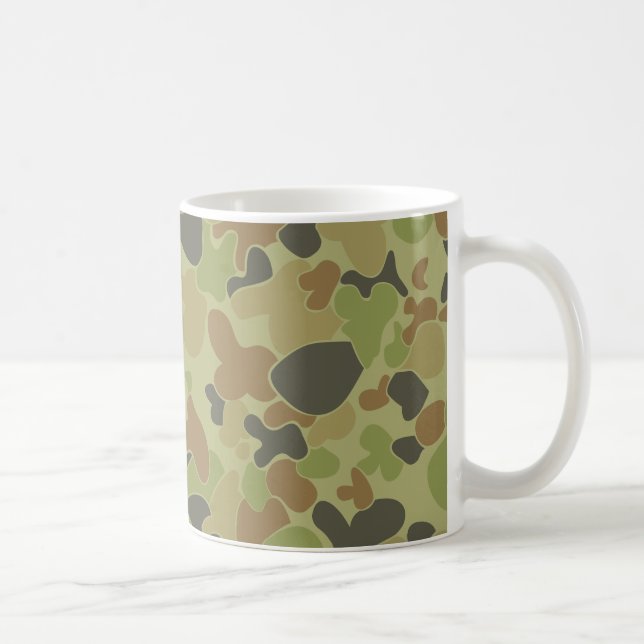 Caneca De Café Camuflagem Auscam (Direita)